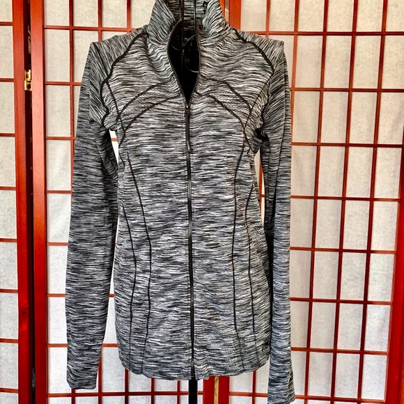 Marika Jackets & Blazers - Marika Front Zip Space Dye Stretch Athletic Jacket